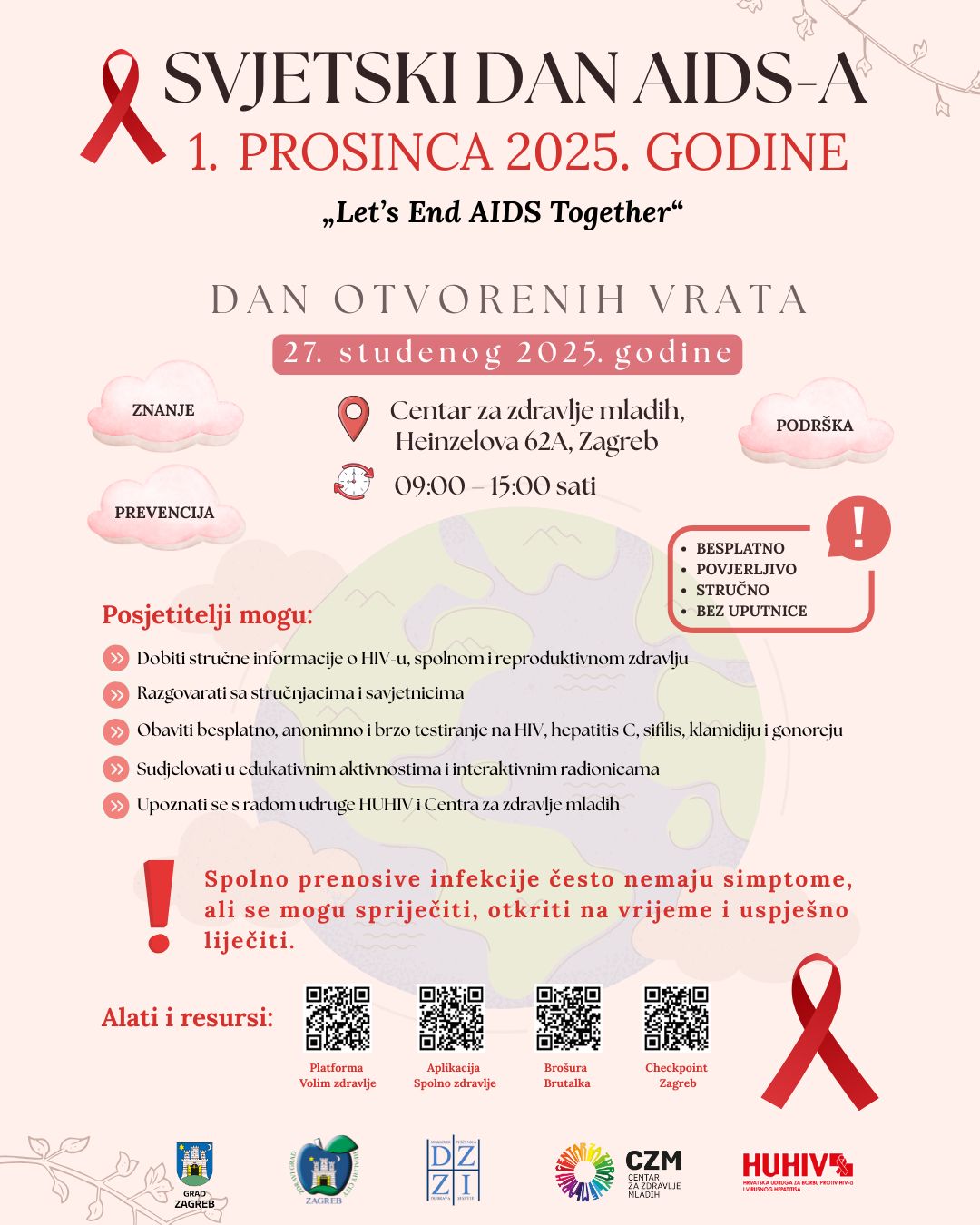 Dan otvorenih vrata povodom Svjetskog dana AIDS-a